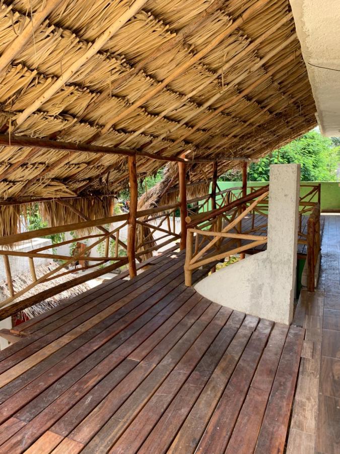 Hotel Szapot Bacalar Bagian luar foto