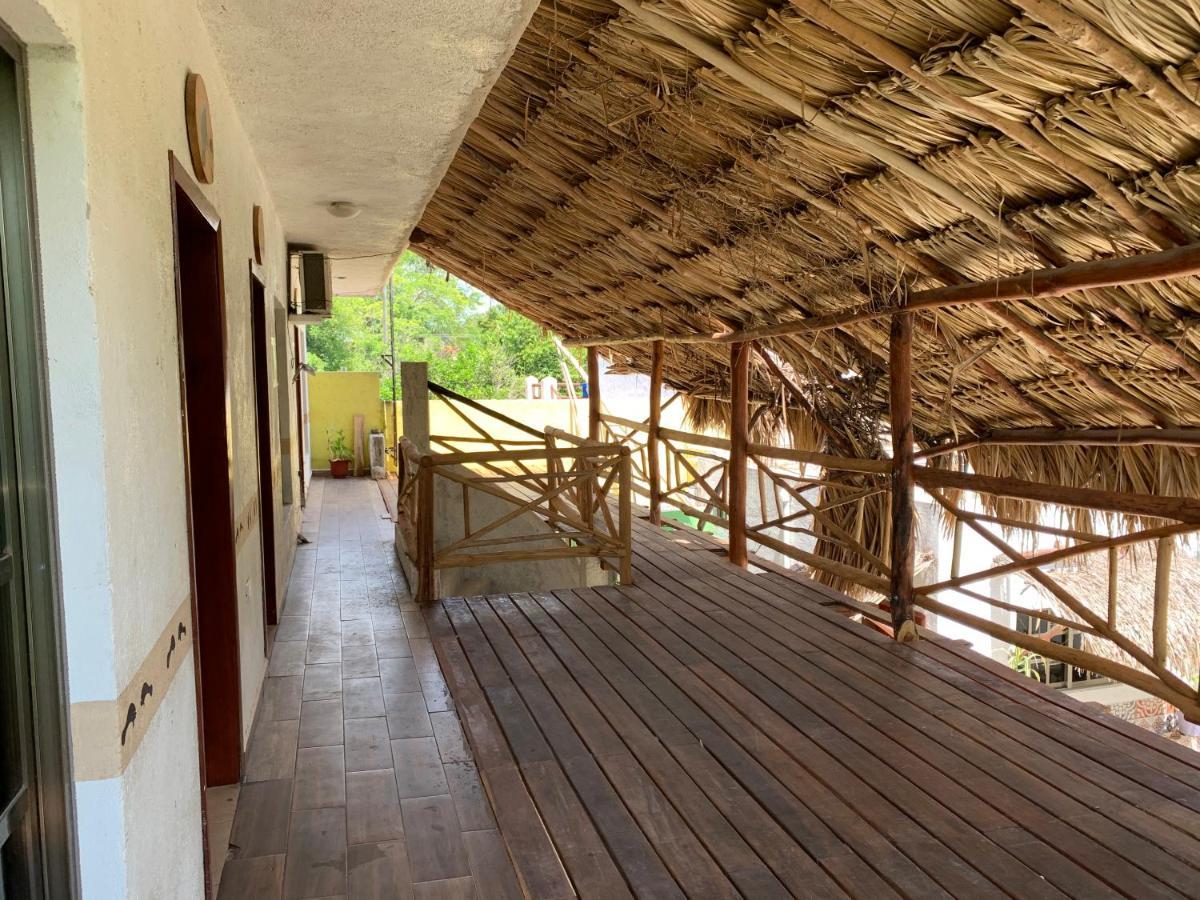 Hotel Szapot Bacalar Bagian luar foto