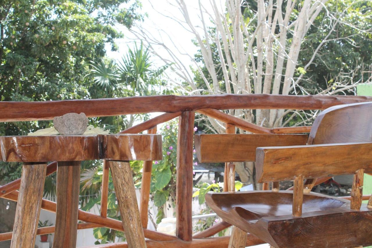 Hotel Szapot Bacalar Bagian luar foto