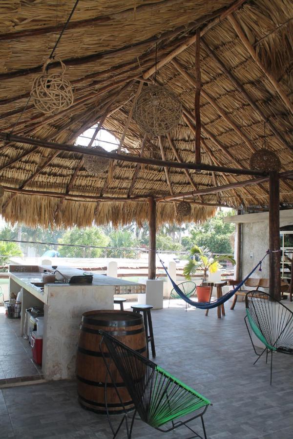 Hotel Szapot Bacalar Bagian luar foto
