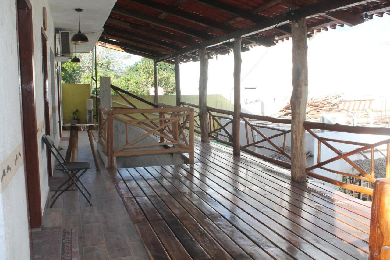 Hotel Szapot Bacalar Bagian luar foto