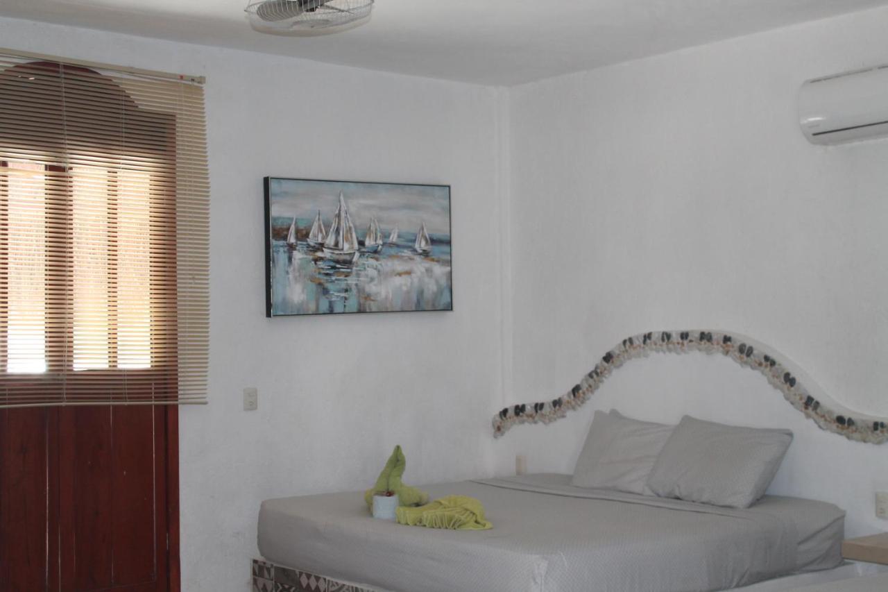 Hotel Szapot Bacalar Bagian luar foto
