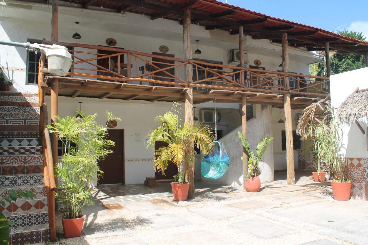 Hotel Szapot Bacalar Bagian luar foto