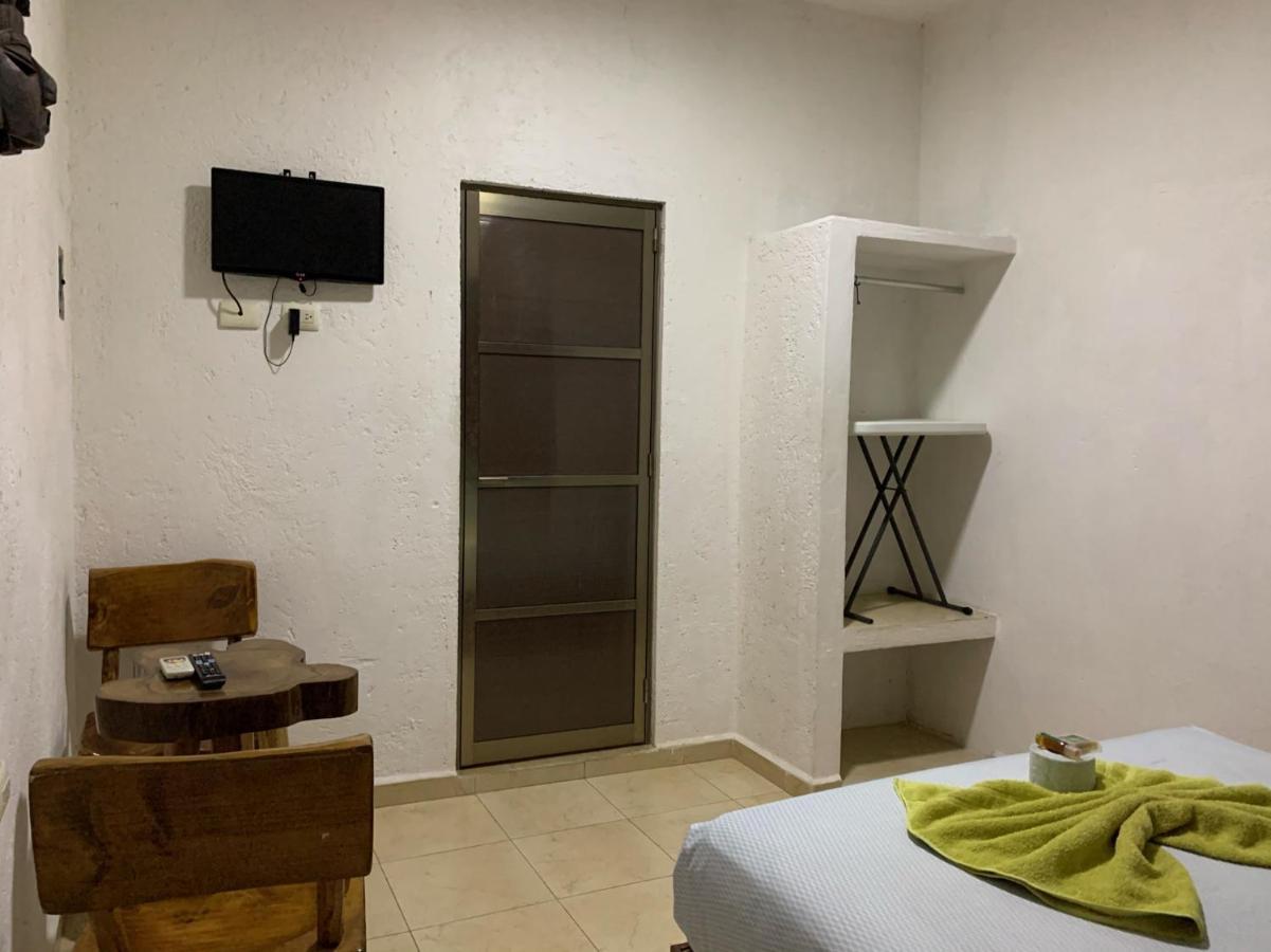 Hotel Szapot Bacalar Bagian luar foto