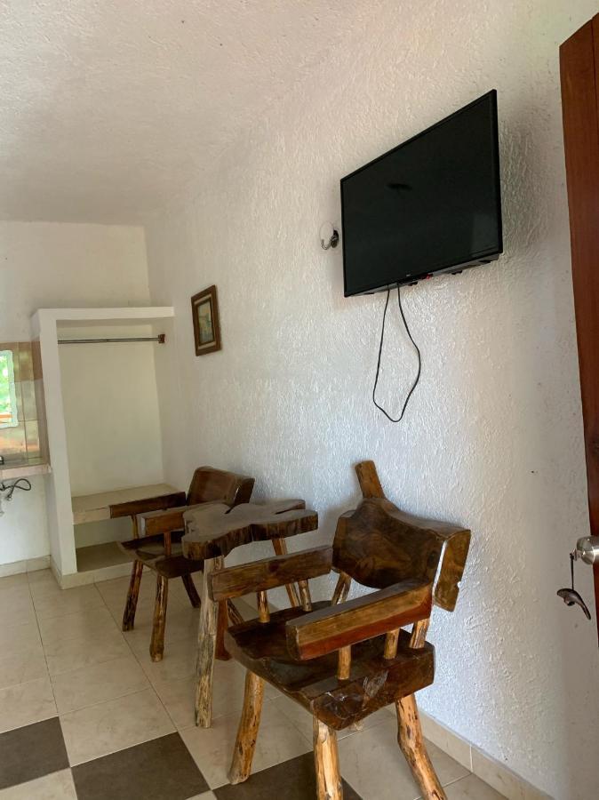 Hotel Szapot Bacalar Bagian luar foto