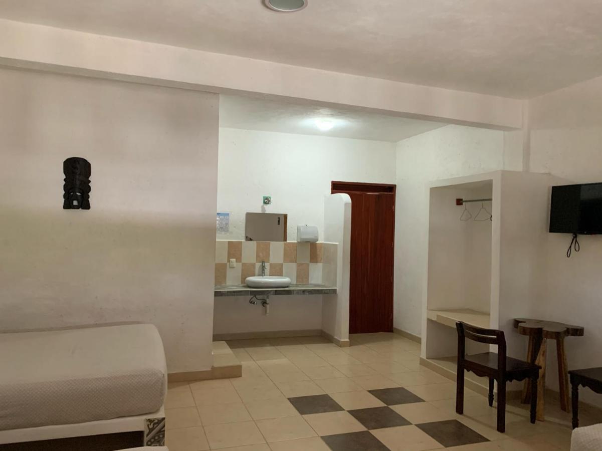Hotel Szapot Bacalar Bagian luar foto