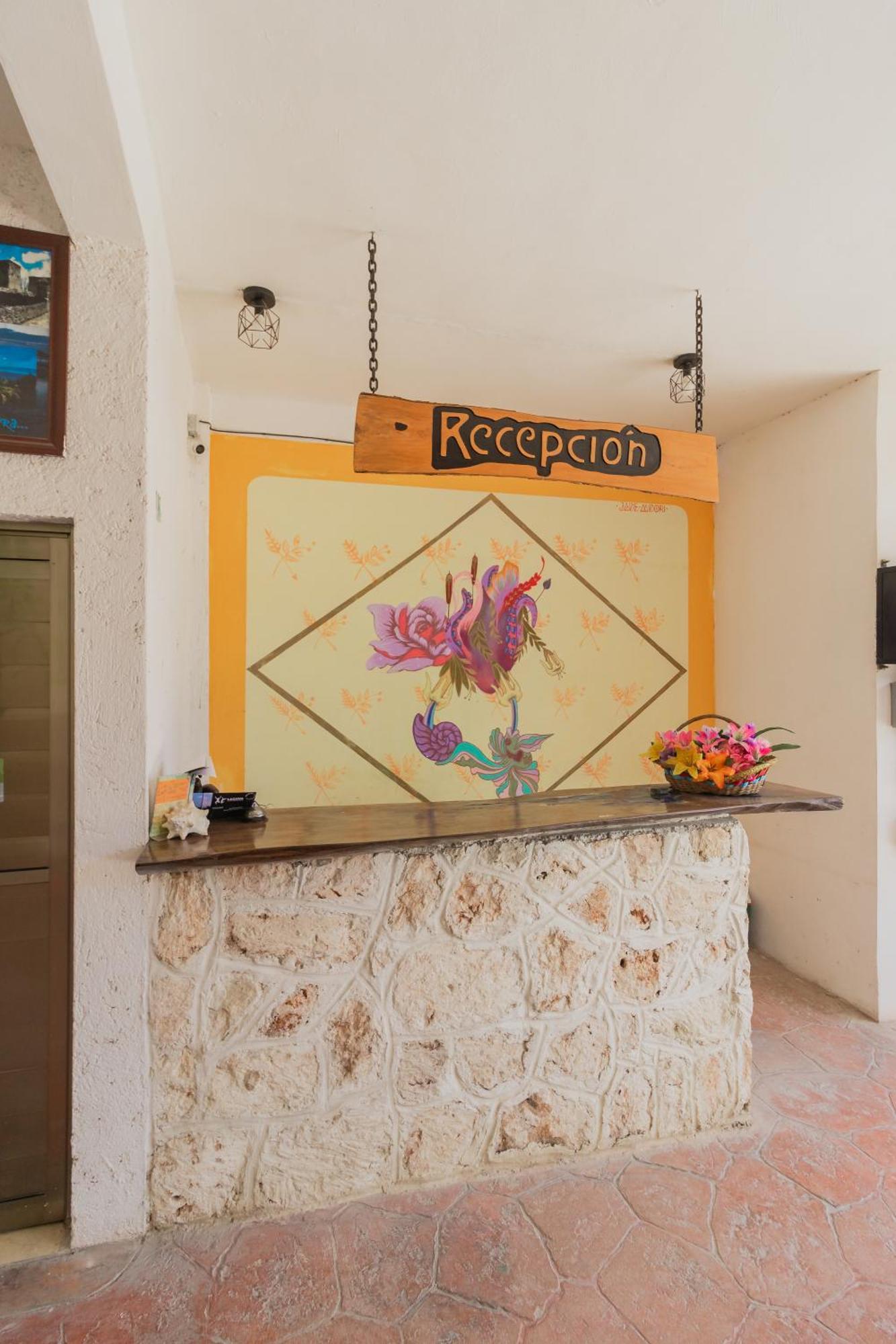 Hotel Szapot Bacalar Bagian luar foto