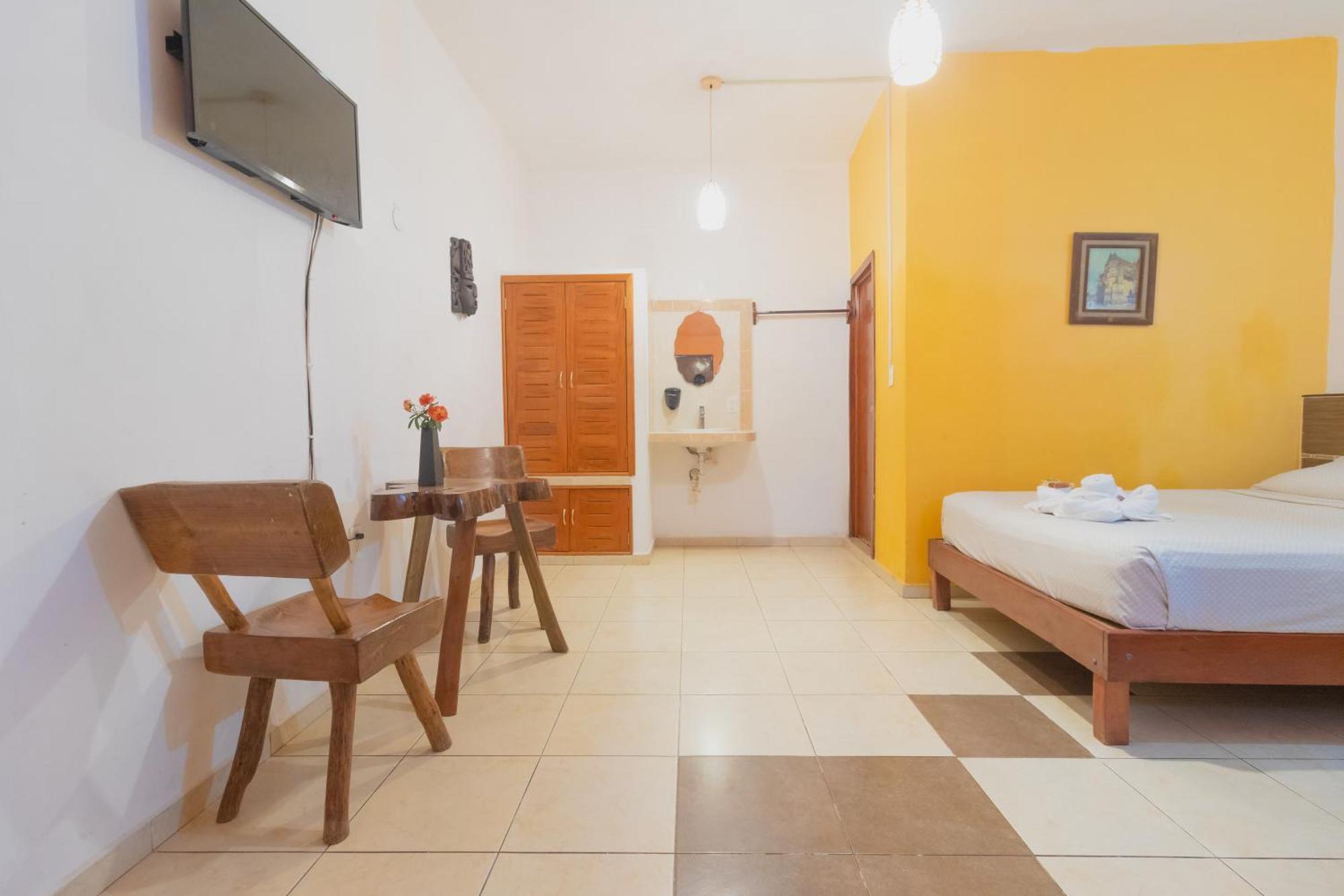Hotel Szapot Bacalar Bagian luar foto
