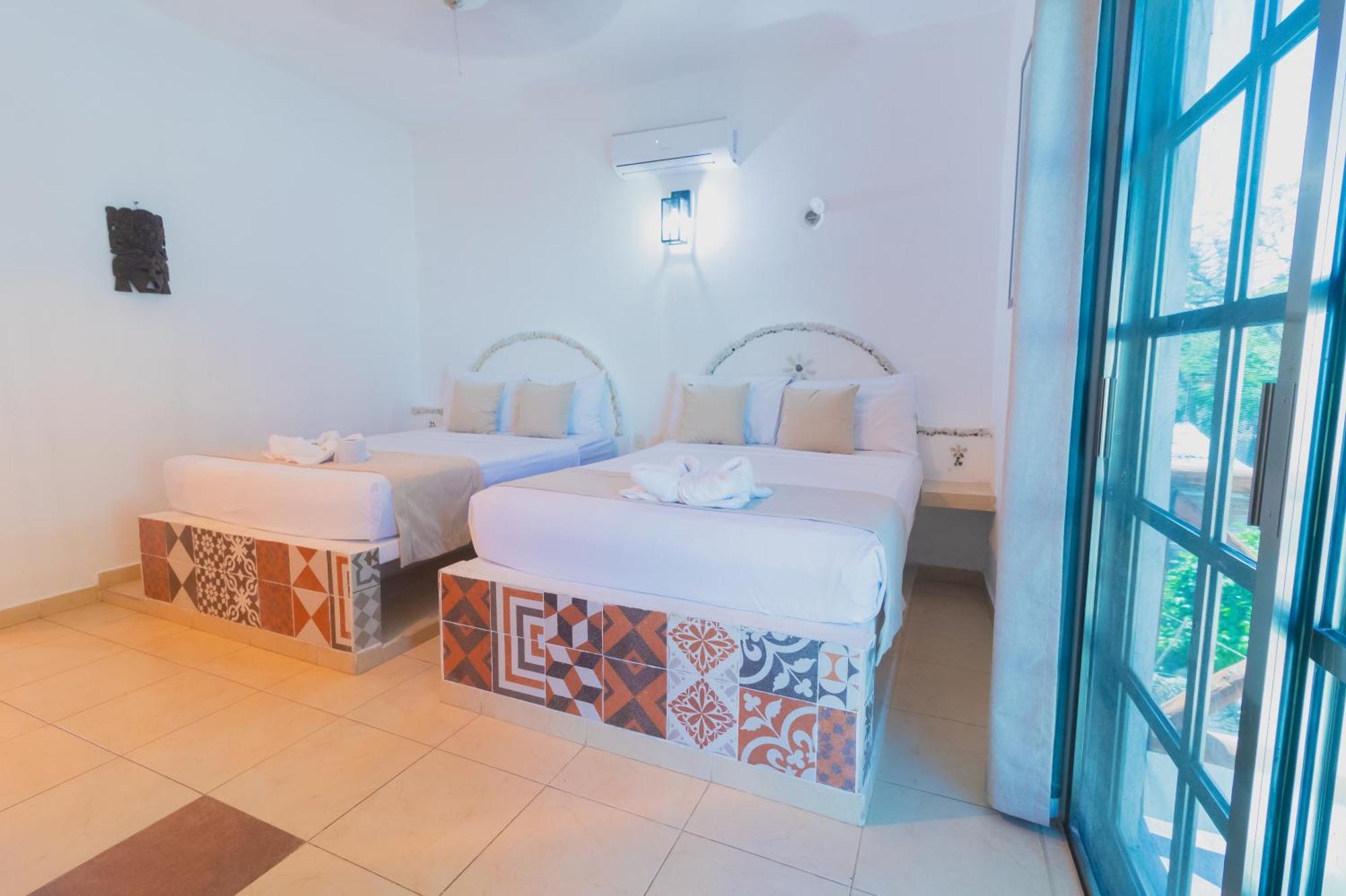 Hotel Szapot Bacalar Bagian luar foto