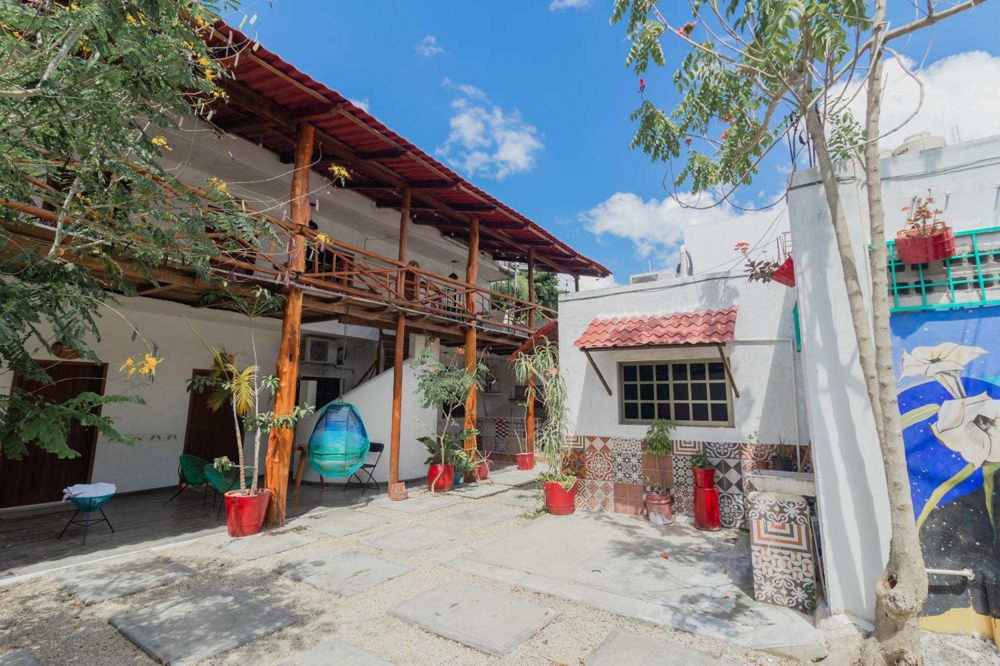 Hotel Szapot Bacalar Bagian luar foto