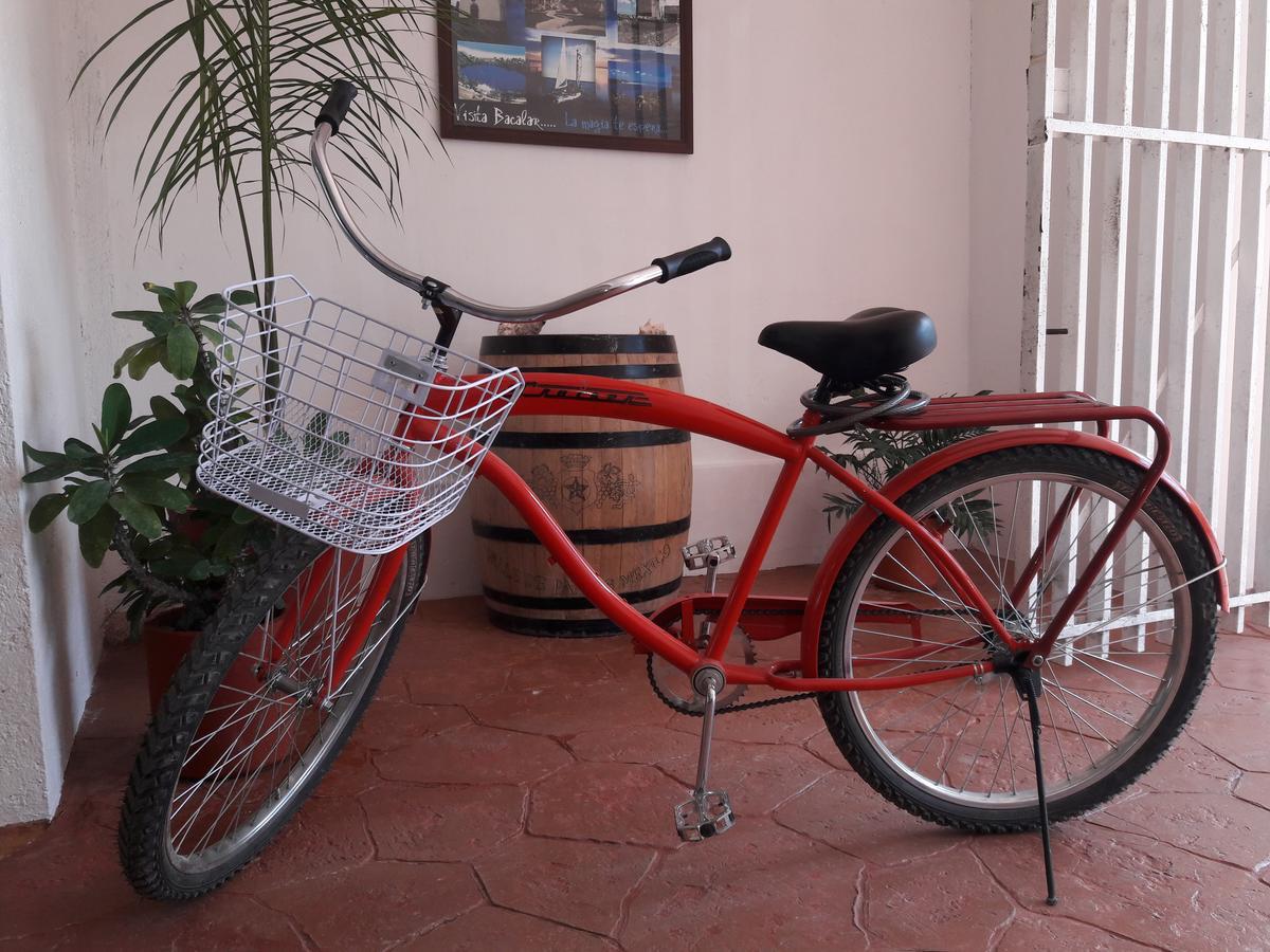 Hotel Szapot Bacalar Bagian luar foto